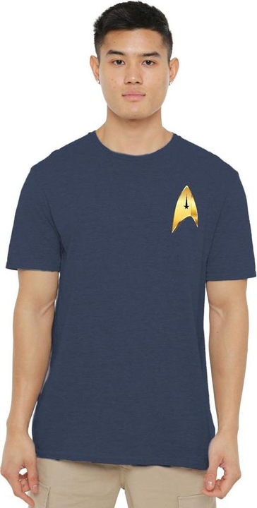 Actual product image Universal Textiles Unisex Adult Command Badge T-Shirt (M)