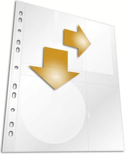 Image du produit Durable CD/DVDOrganisateurPochettes (Platine, CD)