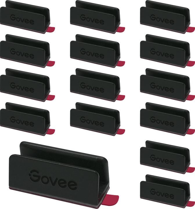 Govee Neon Rope Light 2 Bracket - 20 pcs- Black