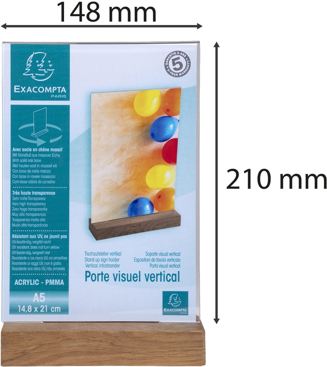 Actual product image Exacompta Table stand (A5)