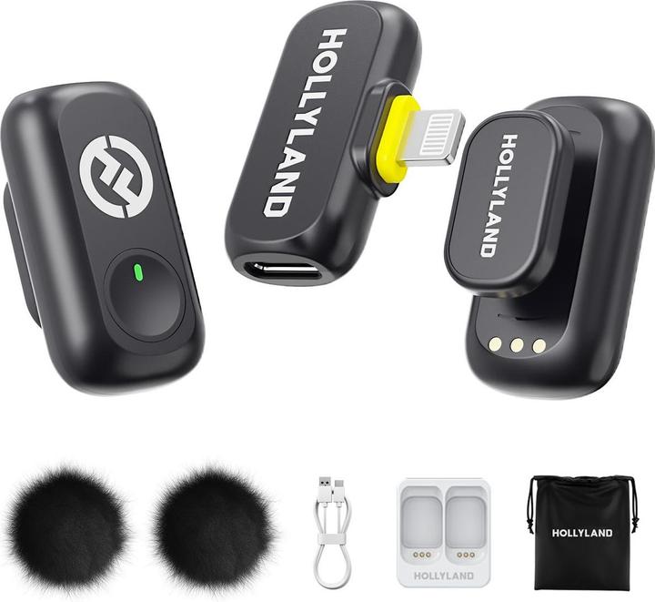 Actual product image Hollyland Lark A1 Mini Duo (Lightning)