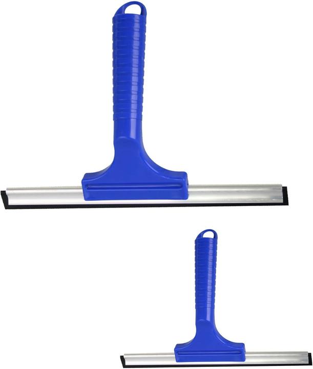 Image du produit Novaliv Sparset Fensterabzieher 23 cm + 35 cm Aluleiste mit Gummilippe für streifenfreies Abziehen B (2 pcs)