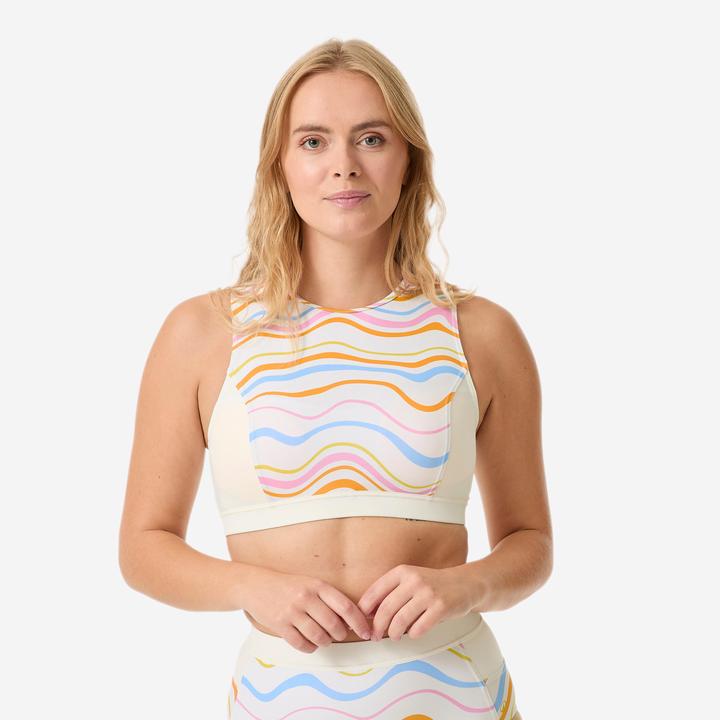 Immagine prodotto Decathlon Bikini-Oberteil Damen Surfen Druck Polyester (75 B)