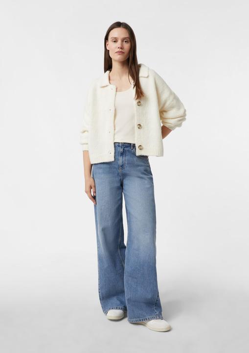 Produktbild Comma Strickpullover Gerippter Feinstrick-Pullover im Slim Fit (44)