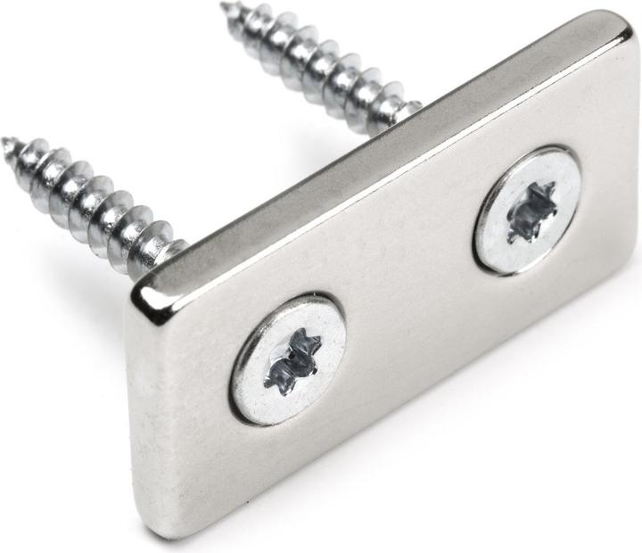 Produktbild Supermagnete Quadermagnet anschraubbar (1x)