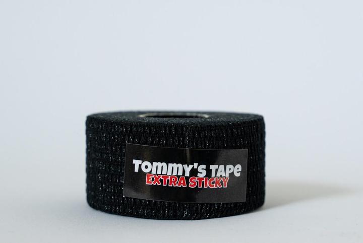 Productafbeelding Tommy's Tape zwart - extra kleverig (3,5 cm x 8,5 m)
