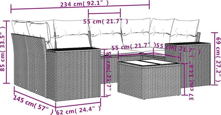 Produktbild vidaXL Wade