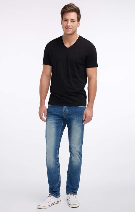 Produktbild Mustang Oregon Tapered Jeans crinkle used rinse (W35/L34)