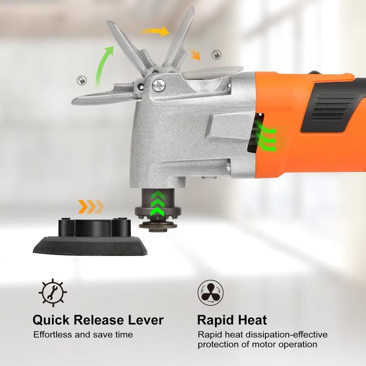 Actual product image Yunirvana Oszillierendes Multifunktionswerkzeug (Multifunctional tool)