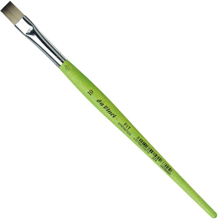 da Vinci Brush series 374, flat, size 10 (9.20 mm)