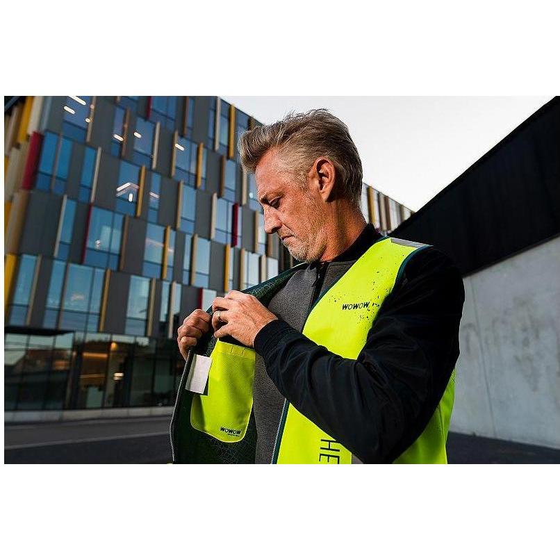 Thumbnail - Wowow, Herren, Velojacke, Reflexweste Urban Hero S (S), Gelb, S