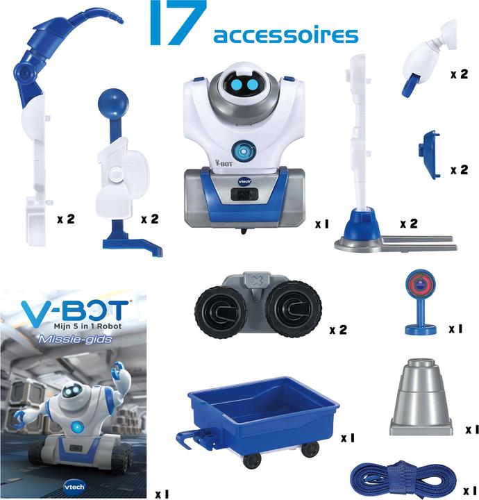 Actual product image VTech Nl V-Bot, My 5 In 1 Robot