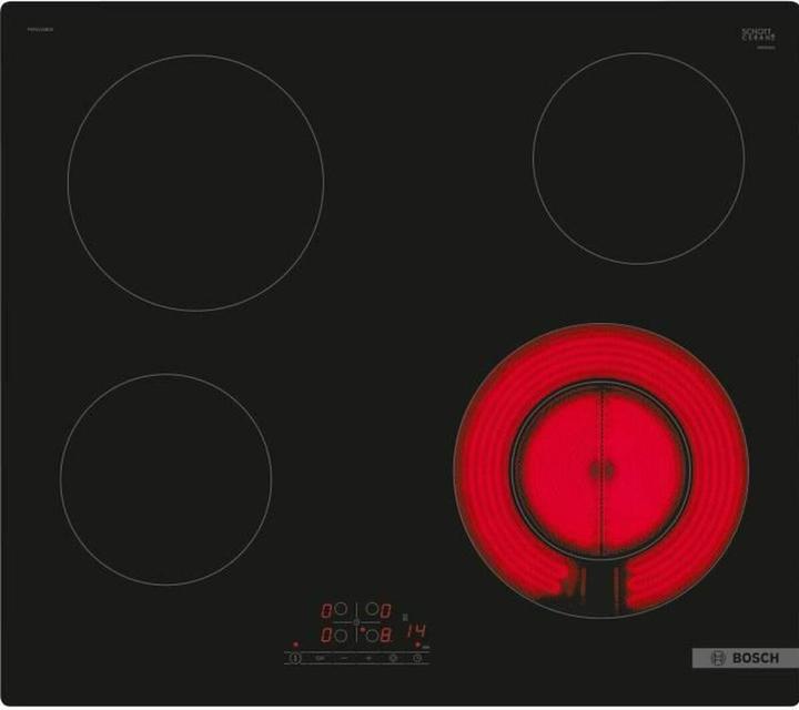 Image du produit Bosch Hausgeräte PKF611BB8E (59.20 cm, Table de cuisson électrique)