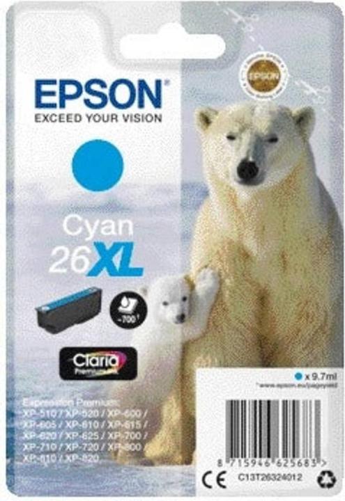 Immagine prodotto Epson 26XL Claria Premium (C)
