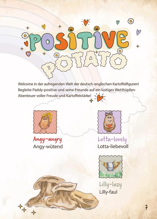 Actual product image Positive Potato Kartoffelstärke siegt immer! (English, German, Barbara Leder, Olga Model, 2024)