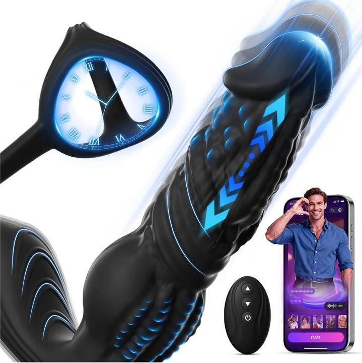 Rinofans Prostata-Stimulator mit Penisring