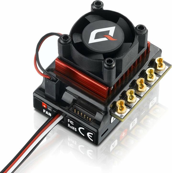 Actual product image Hobbywing QuicRun 10BL120 G2 120A Sensored regulator 2-3s
