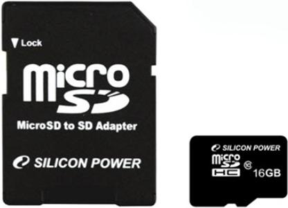 Produktbild Silicon Power microSDHC /s, UHS-I (16 GB, microSDHC, U1, UHS-I)