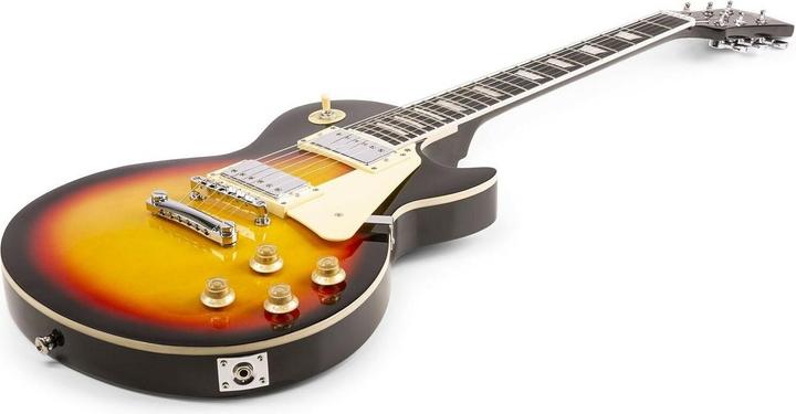 Produktbild Max Music E-Gitarre GigKit – Sunburst (E-Gitarren Set, Griffbrett: Linde, Hals: Linde, Korpus: Linde)