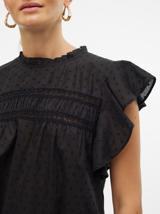 Image du produit Vero Moda Vmtrine Sl Lace Top Wvn Ga Noos (XS)