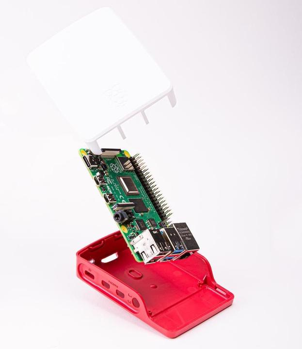 Actual product image Raspberry Pi Official Case for 4