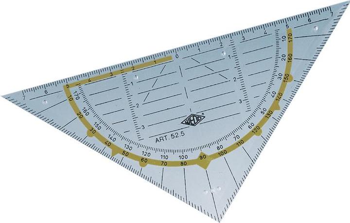 Produktbild Wedo Geometrie-Dreieck (16 cm, Kunststoff)
