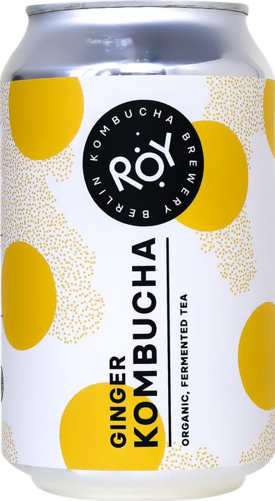 Actual product image Roy Kombucha Ginger (24 x 33 cl)