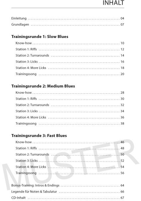 Produktbild Guitar Training Blues + CD + DVD (Deutsch, Daniel Schusterbauer, Helmut Hage, 2012)