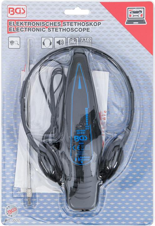 Actual product image BGS Electronic Stethoscope