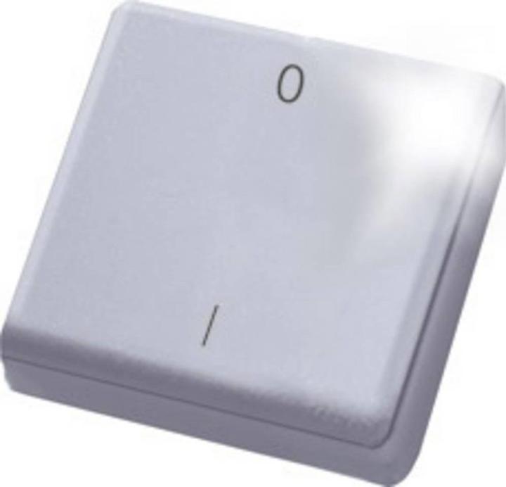 Actual product image Eltako FMH2S-wg radio mini handheld transmitter pure white shiny for key ring (Radio Frequency (RF))