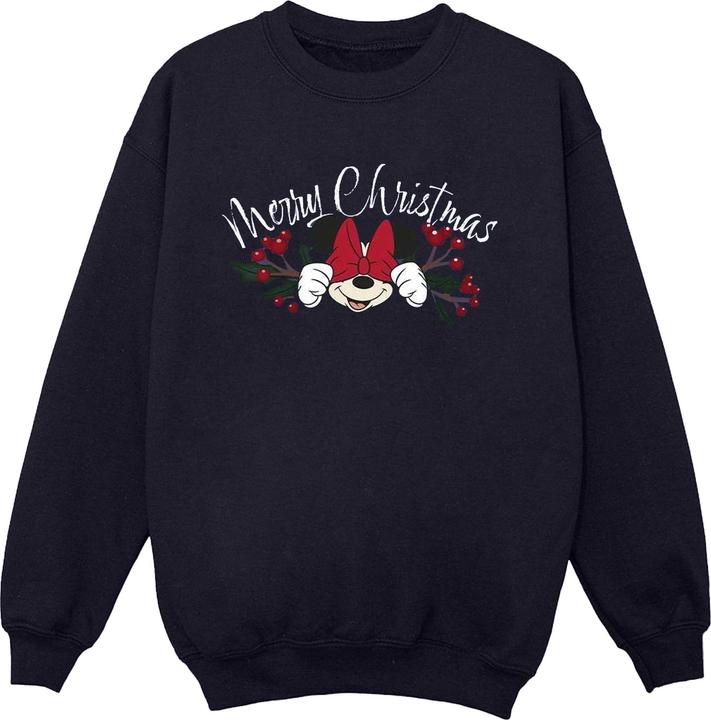 Immagine prodotto Disney Minnie Mouse Christmas Holly Felpa Uomo (S)