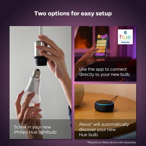Productafbeelding Philips Hue Hue Wit & Kleur Ambiance BT (GU10, 5.70 W, 350 lm, 1 x, G)