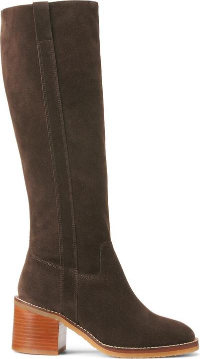 Produktbild La Redoute Collections Stiefel aus Veloursleder (41)