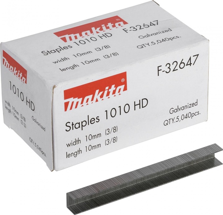 Immagine prodotto Makita Punti metallici da 10mm galvanizzati per la puntatrice a batteria