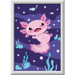 Image du produit Ravensburger CreArt - Malen nach Zahlen - Axolotl