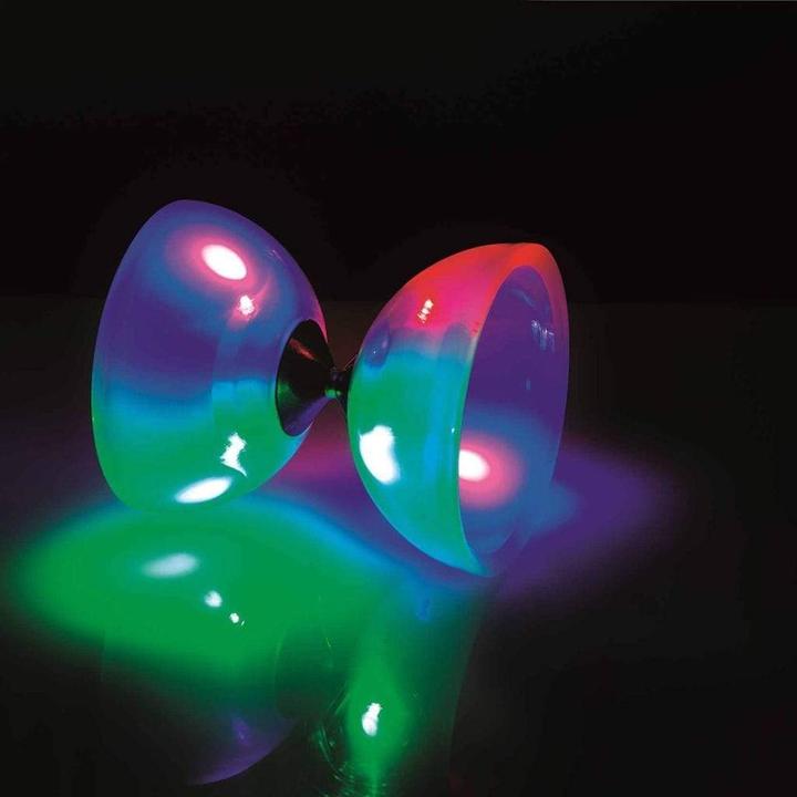 Productafbeelding Eureka! Diabolo met LED verlichting en aluminium stokken