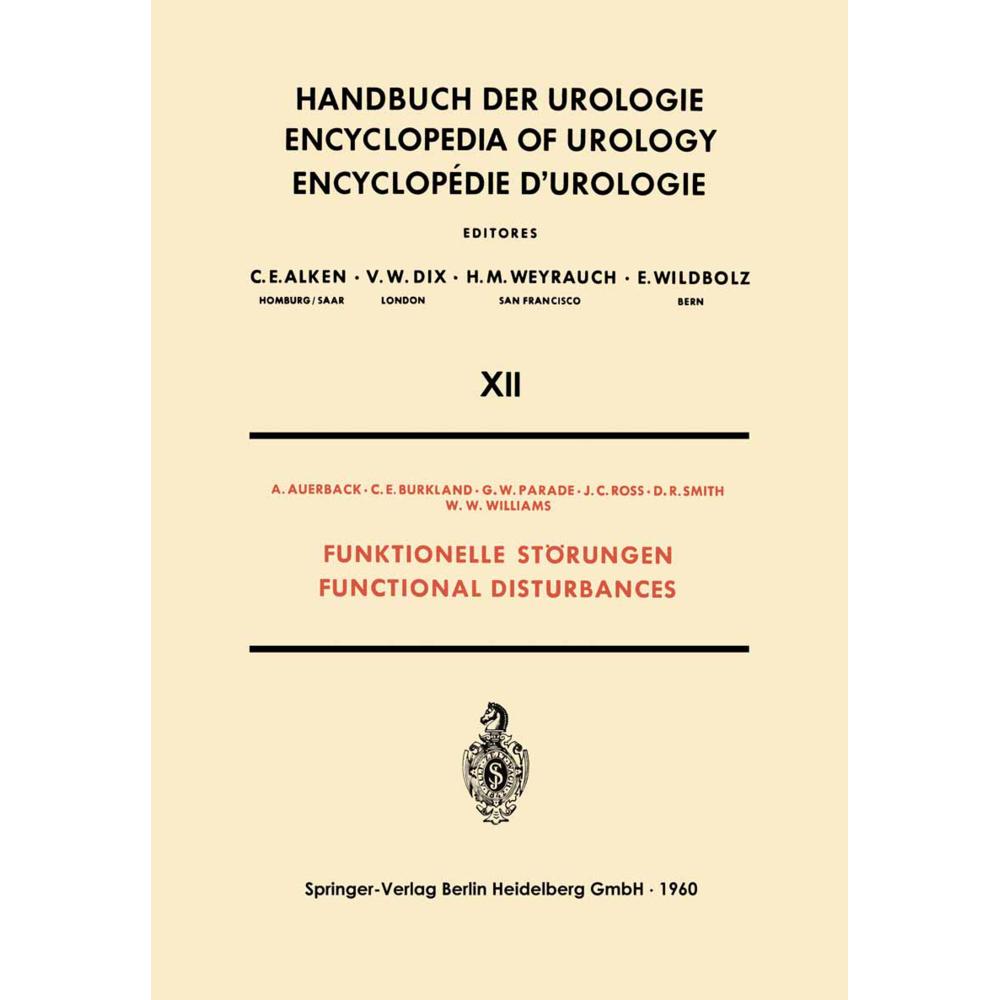 Funktionelle Störungen / Functional Disturbances, Fachbücher