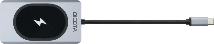 Immagine prodotto Dicota Hub di ricarica USB-C 10-in-1 4K PD 100W argento (USB-C, 7 porte)