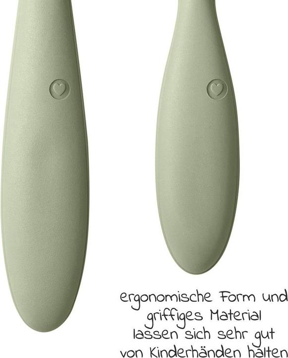 Actual product image Bibs Spoon Set Sage