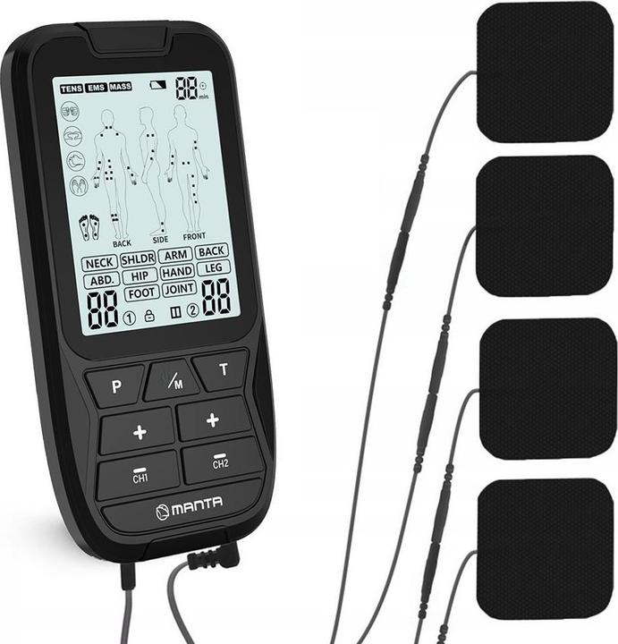 Actual product image Manta R-C101L Combo Muscle Electrostimulator