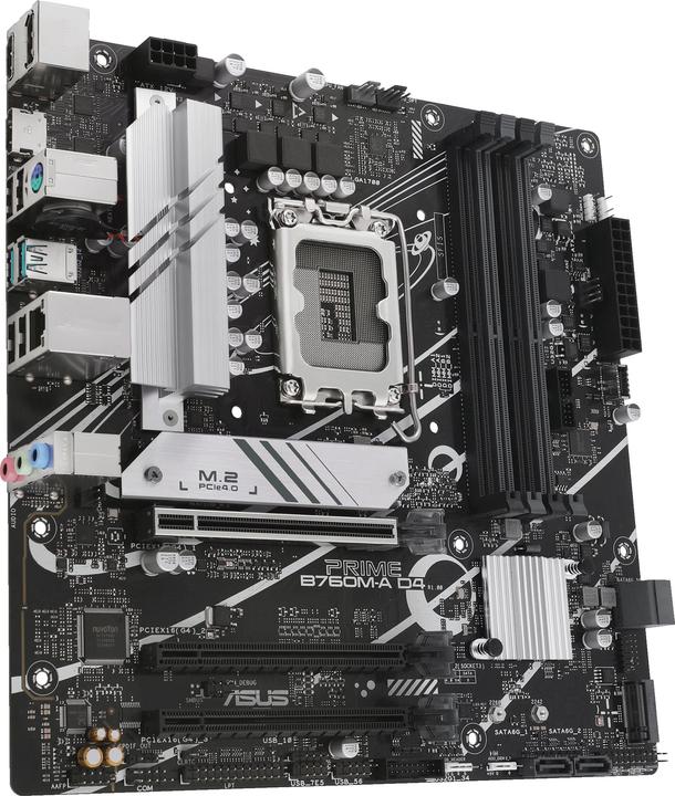Actual product image ASUS PRIME B760M-A D4-CSM (LGA 1700, Intel B760, mATX)