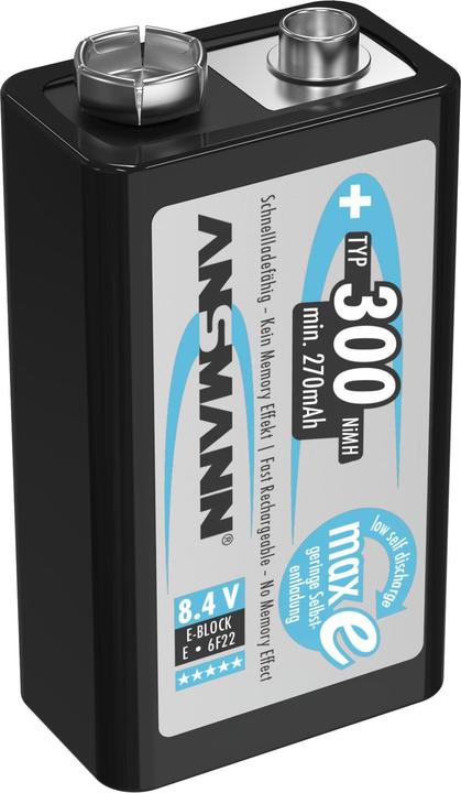Produktbild Ansmann E-Block (1 Stk., 9V Block, 270 mAh)