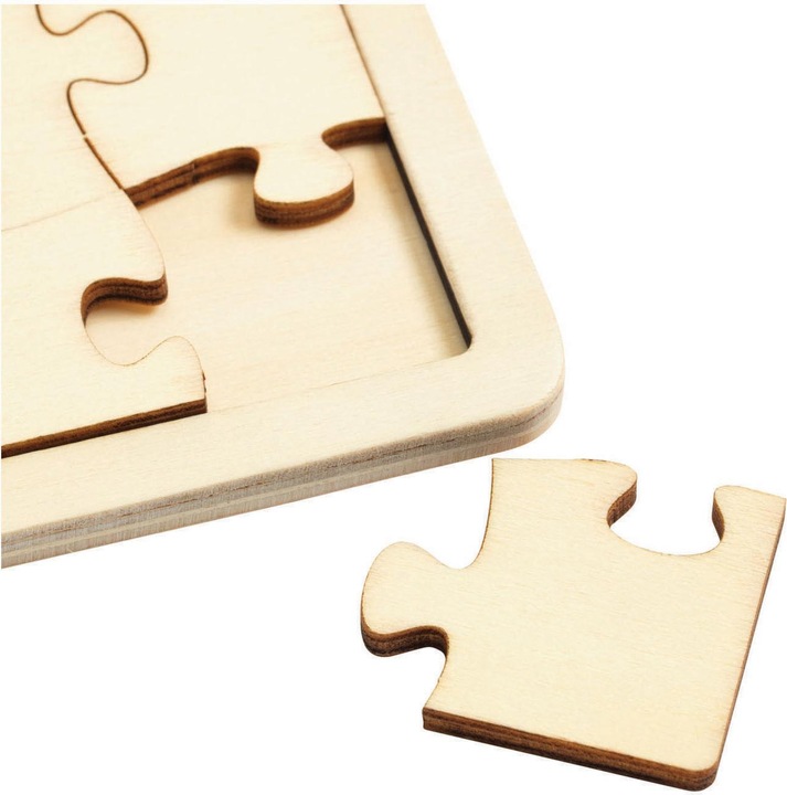 Produktbild Colorations Färbungen - Dekorieren Sie Ihr eigenes Holzpuzzle, 6er-Set