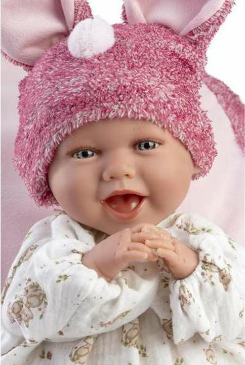 Produktbild Llorens Babypuppe Mimi lachend mit Kissen 42cm