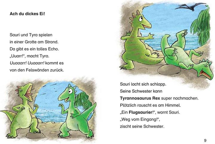 Produktbild Leselöwen 2. Klasse - Dinosauriergeschichten (Deutsch, Alexander Bux, Henriette Wich, Loewe Erstlesebücher, 2018)
