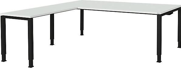 Immagine prodotto Mauser Scrivania, intercollegato, a base quadrata/rettangolare con tubo di base rettangolare