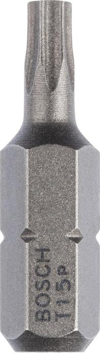 Immagine prodotto Bosch Professional Zubehör Punta per cacciavite extra-duro T15, 25 mm, confezione da 10 pz. (Esagono incassato TX)