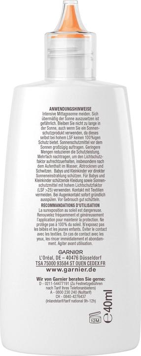Produktbild Garnier Ambre Solaire Super UV (Sonnencreme Gesicht, SPF 50+, 40 ml, 150 g)