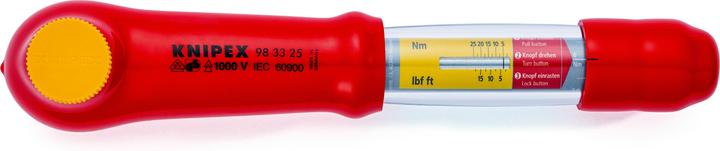 Produktbild Knipex Drehmomentschlüssel (3/8", 5 Nm, 25 Nm)