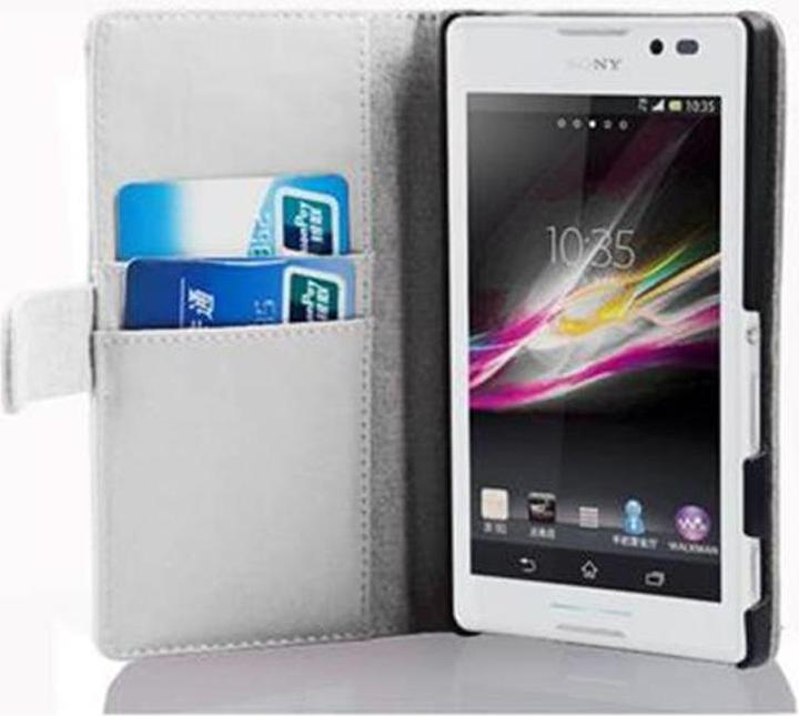 Actual product image Cadorabo Book Smooth Cover (Sony Xperia C)